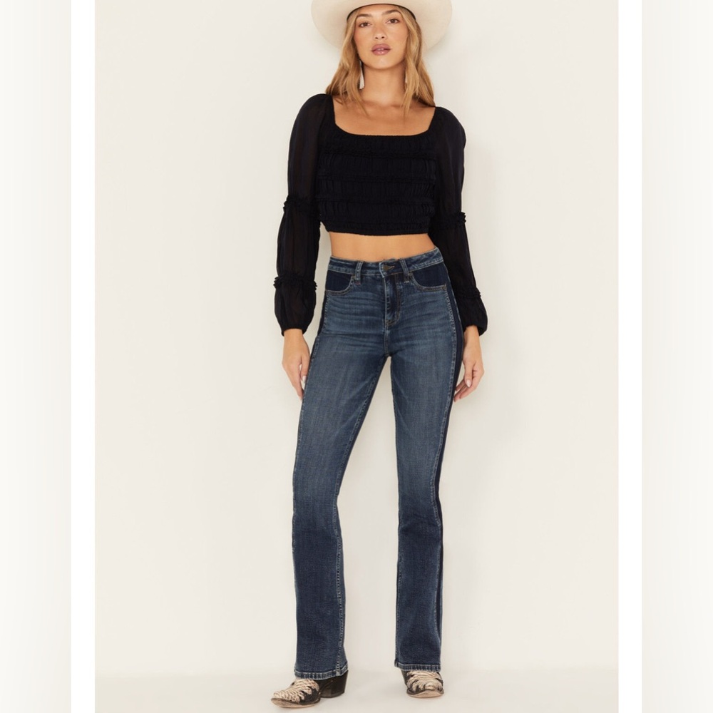 Idyllwind Dark Blue Flare Jeans